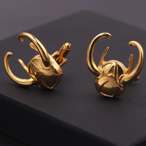 Loki-Inspired Sophisticated Cufflinks: A Unique Accessory for the Daring Gentleman