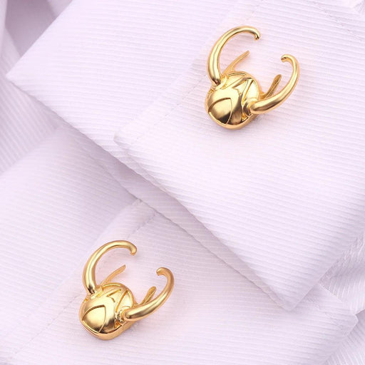 Loki-Inspired Sophisticated Cufflinks: A Unique Accessory for the Daring Gentleman