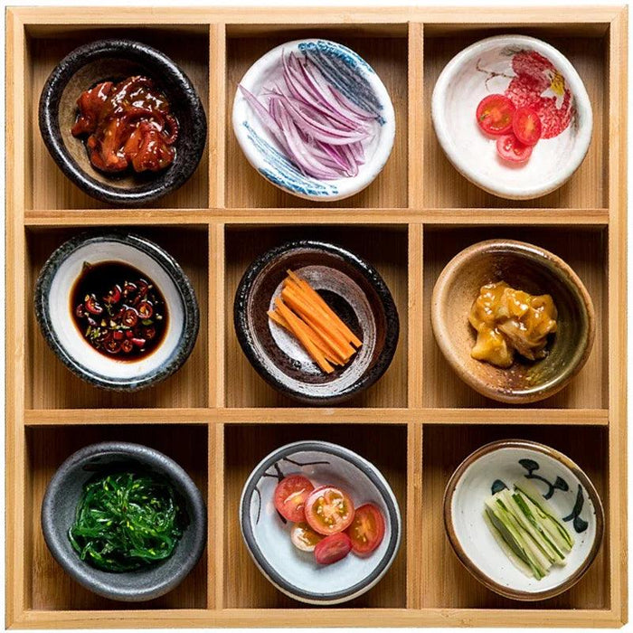 Japanese Elegance: Premium Ceramic Tableware Set for Stylish Serving of Sauces and Snacks