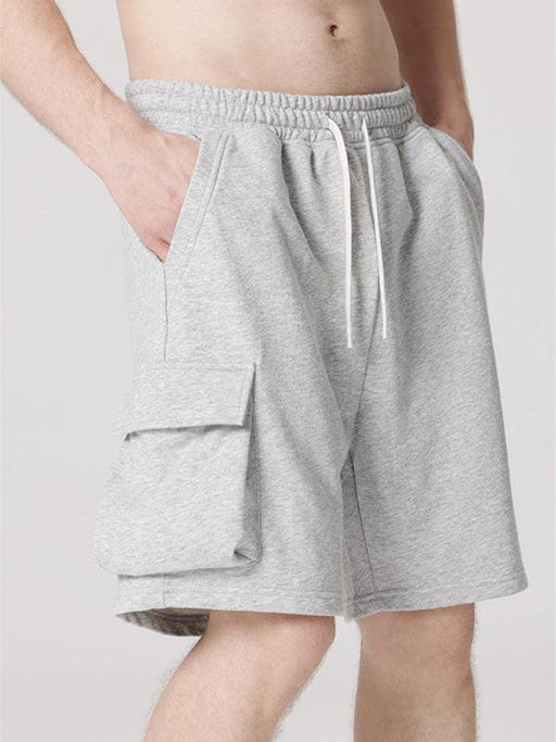 Sustainable Adjustable Organic Cotton Cargo Shorts for Men