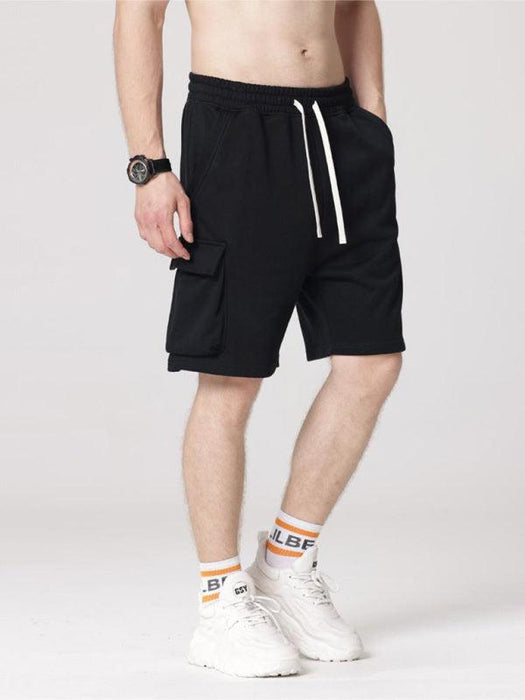 Sustainable Adjustable Organic Cotton Cargo Shorts for Men