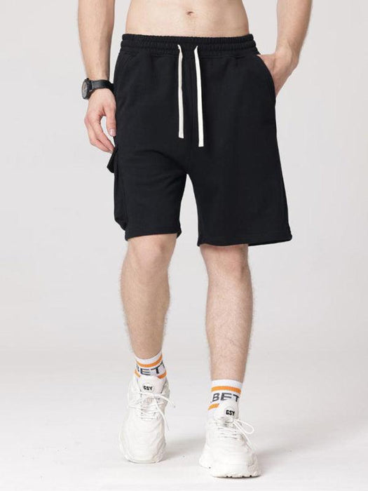 Sustainable Adjustable Organic Cotton Cargo Shorts for Men