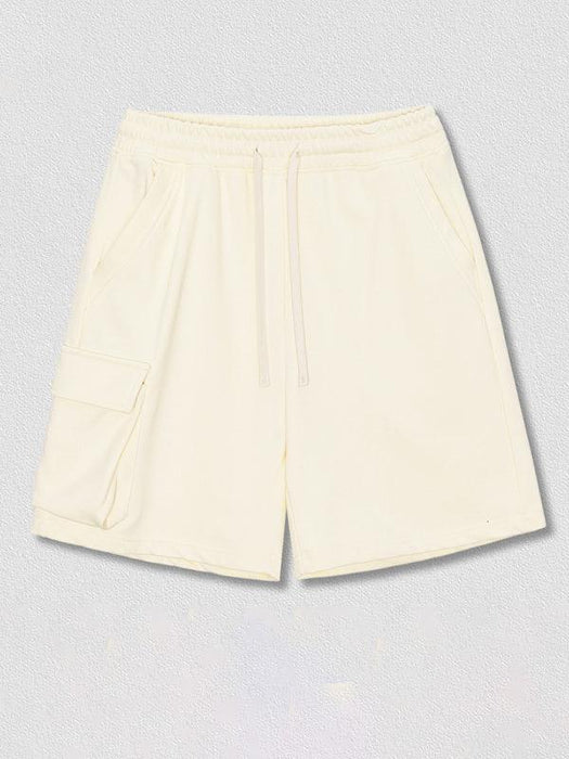 Sustainable Adjustable Organic Cotton Cargo Shorts for Men