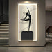 Modern LED Abstract Figure Wall Decor - Stylish Illuminated Art for Contemporary Spaces