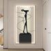 Modern LED Abstract Figure Wall Decor - Stylish Illuminated Art for Contemporary Spaces