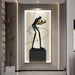 Modern LED Abstract Figure Wall Decor - Stylish Illuminated Art for Contemporary Spaces