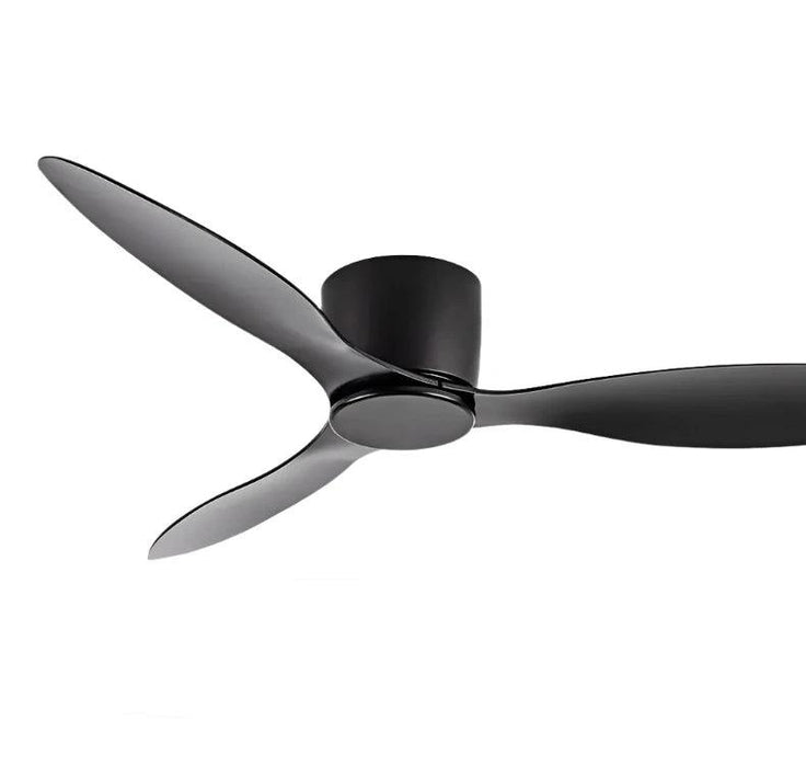 Lux&Vitae Modern Low-Profile Ceiling Fan with Remote Control - 6 Speed DC Motor