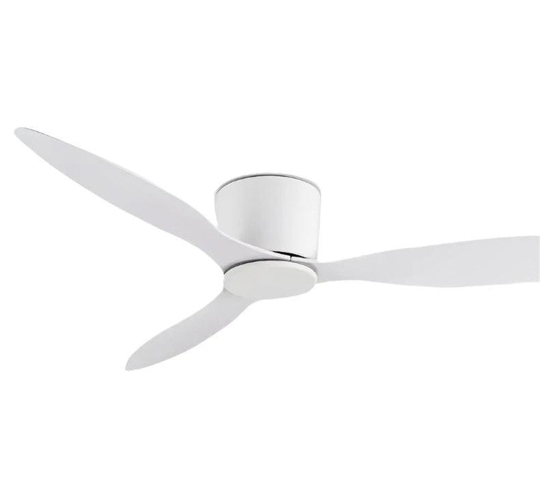 Lux&Vitae Modern Low-Profile Ceiling Fan with Remote Control - 6 Speed DC Motor