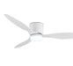 Lux&Vitae Modern Low-Profile Ceiling Fan with Remote Control - 6 Speed DC Motor