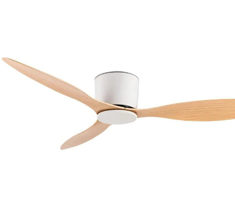 Lux&Vitae Modern Low-Profile Ceiling Fan with Remote Control - 6 Speed DC Motor