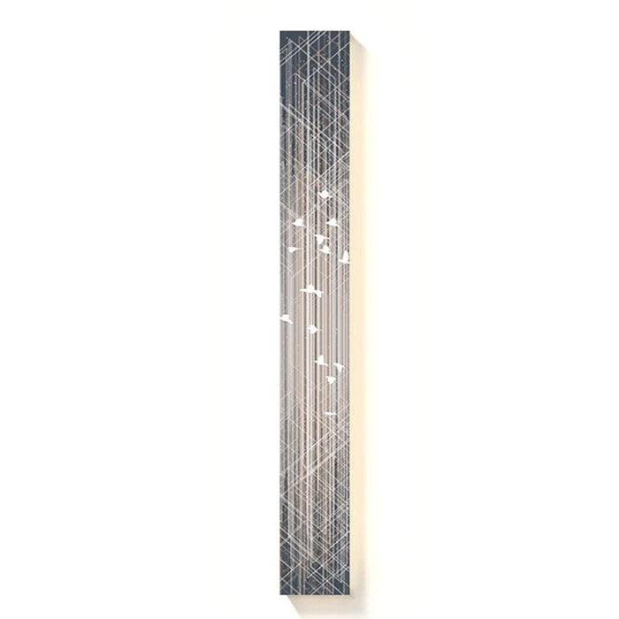 Modern Remote-Controlled LED Wall Sconce for Elegant Home and Hospitality Lighting