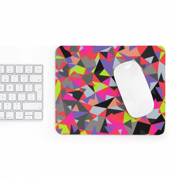 Elegant Geometric Mouse Pad for Stylish Desk Setup