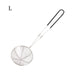 Stainless Steel Fine Mesh Skimmer Spoon & Strainer Set - Kitchen Utensils Bundle