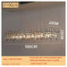 Stylish Adjustable LED Crystal Chandelier – Ideal for Any Room Decor