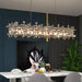 Stylish Adjustable LED Crystal Chandelier – Ideal for Any Room Decor