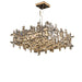 Stylish Adjustable LED Crystal Chandelier – Ideal for Any Room Decor