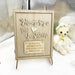 Vintage-Inspired Heart-Shaped Wooden Guest Book Ornaments for Weddings