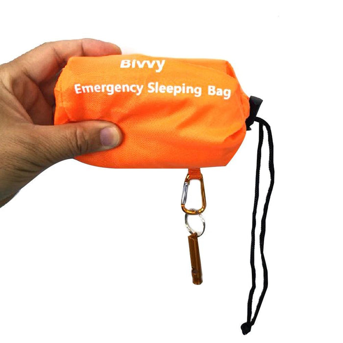 Thermal Reflective Survival Bivvy Sack - Essential Outdoor Emergency Gear