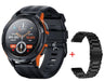 Men's Military-Grade Tactical Smartwatch - 1.43" AMOLED Touchscreen, Waterproof Design, Bluetooth Calling, 100+ Fitness Modes, Extended Battery Life