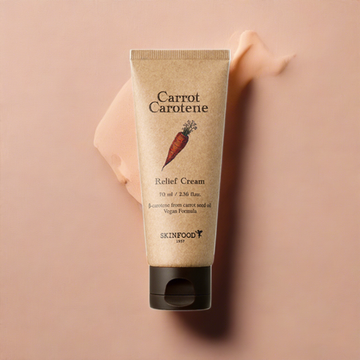 Carrot Carotene Relief Cream for Calming Sensitive Skin
