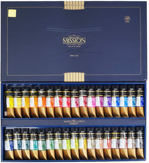 Elevate Your Art with Mijello Mission Gold Watercolor Paints - 105 Vibrant Shades