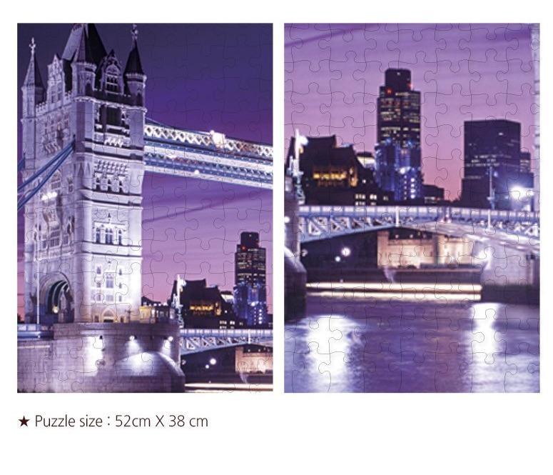 Sustainable 500-Piece Puzzle Featuring London's Iconic Tower Bridge