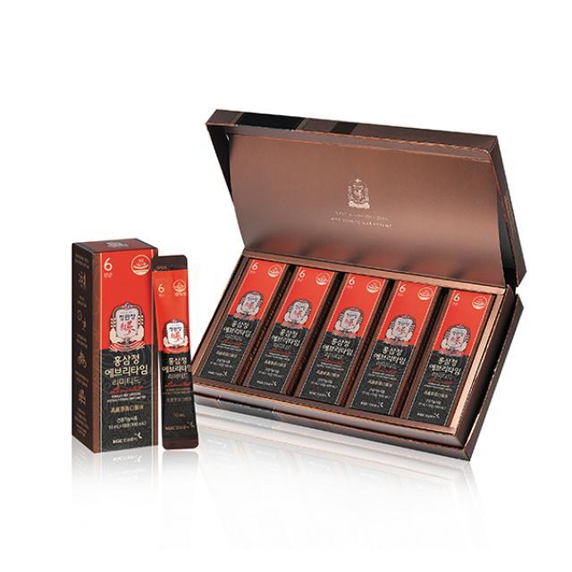 Korean Red Ginseng Extract EveryTime Limited 10ml x 50 Sticks