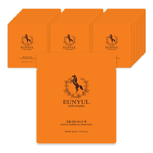 Noble Horse Oil Sheet Mask Pack - Luxurious 30ml x 30ea