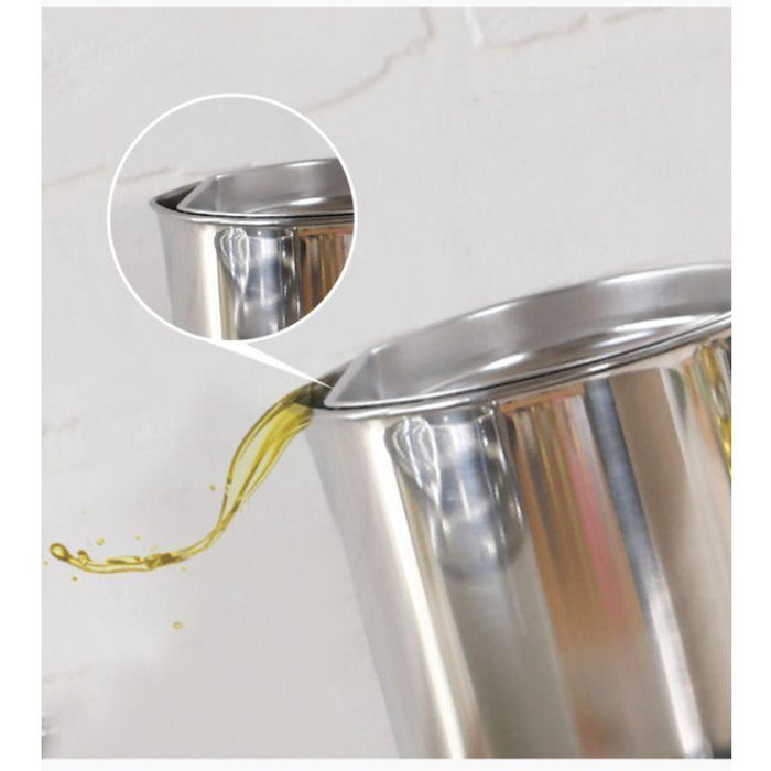 Stainless Steel Oil Pouring Jug - 1.3L