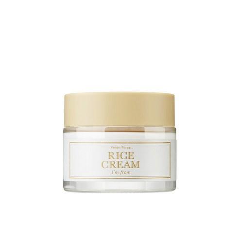 Revitalizing Rice Cream with Ceramide and Nutrients - Hydrating Moisturizer for Radiant Skin