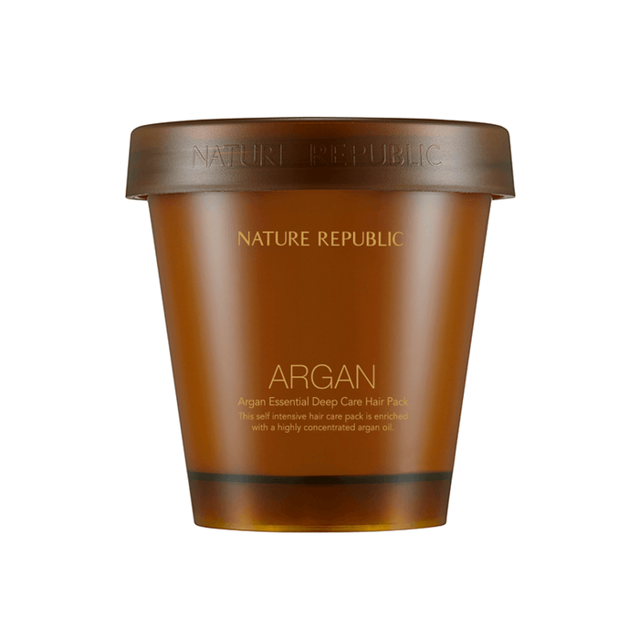 NATURE REPUBLIC Argan Oil Deep Conditioning Hair Mask - Ultimate Repair and Hydration Treatment