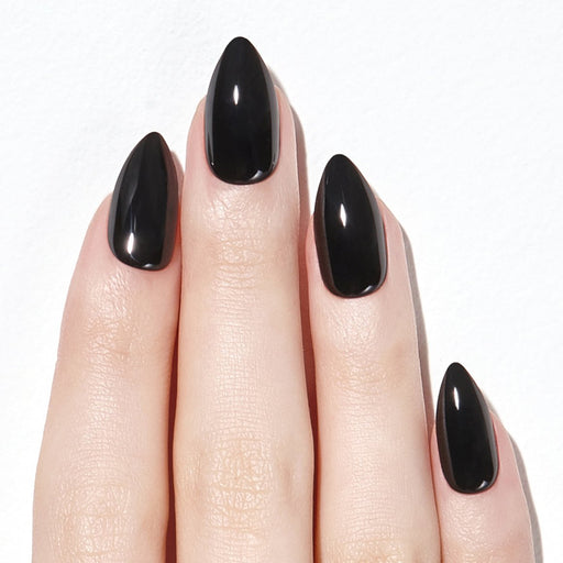 Carbon Edge Black Gel Nail Kit - Complete your Look with 30 Tips