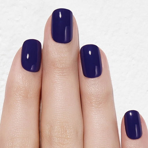Instant Glamour Indigo Blue Gel Nail Kit - Nail Makeover at Your Fingertips