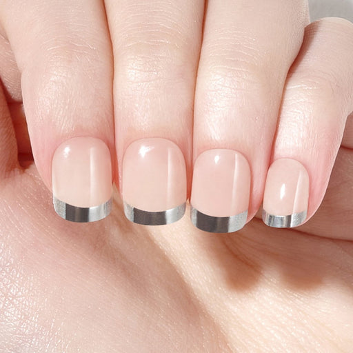 French Silver Gel Nail Kit for Flawless Salon Finish