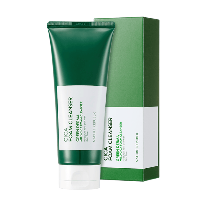 Gentle Cica Foam Cleanser for Delicate Skin: Soothing Hydration Formula