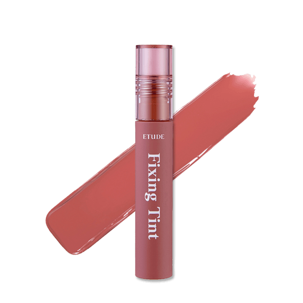 Salmon Brick Hydrating Matte Lip Stain - Smudge-Proof Color for All-Day Wear