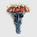 Animal-Inspired Resin Wall Vase for Decor