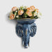 Animal-Inspired Resin Wall Vase for Decor