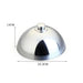 Elegant Gold 304 Stainless Steel Round Food Cover Tray for Culinary Delights