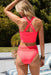 Stylish Sleeveless Solid Swimwear Set for Summer Escapades