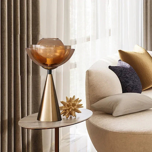 Nordic Elegance Table Lamp with Warm Glow for Home and Hotel Décor