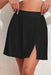 Stylish Beach Skirt with Trendy Slit and Practical Pockets