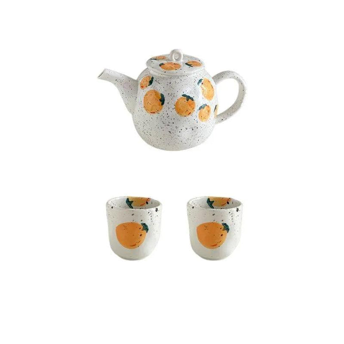 Charming Japanese Hand-Painted Teapot Set: A Must-Have for Tea Connoisseurs