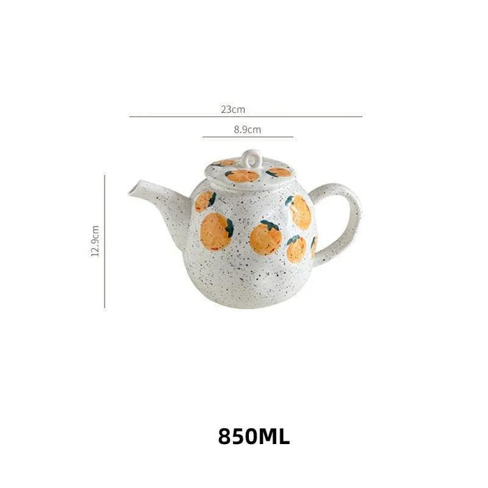 Charming Japanese Hand-Painted Teapot Set: A Must-Have for Tea Connoisseurs