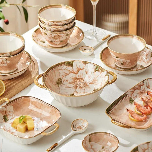 Sophisticated Ceramic Dining Essentials Set for Elegant Table Settings