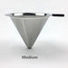 Premium Stainless Steel Coffee Filter Holder with v60 Brewing Stand - Sustainable Dripper for Enhanced Flavor