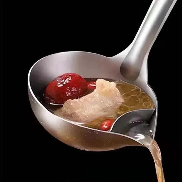 Health-Conscious Stainless Steel Soup Fat Separator Spoon