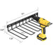 Wall-Mounted Metal Drill Storage Rack - Heavy-Duty and Easy to Install