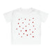 Valentine's Day Organic Cotton Baby Tee with Heart Design: Comfort Meets Elegance