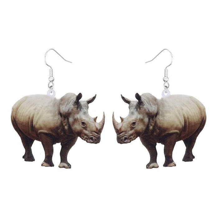 Charming Animal-Themed Acrylic Earrings for the Fashion-Forward Individual